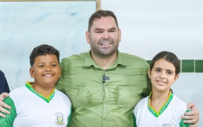 PREFEITO ALÍRIO FILHO DÁ INÍCIO AO ANO LETIVO COM INVESTIMENTOS NA EDUCAÇÃO E MUITA DIVERSÃO PARA OS ESTUDANTES