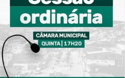 PRESIDENTE NETO MENDES CONVIDA A POPULAÇÃO PARA A SESSÃO ORDINÁRIA DA CÂMARA MUNICIPAL DE PILÕEZINHOS